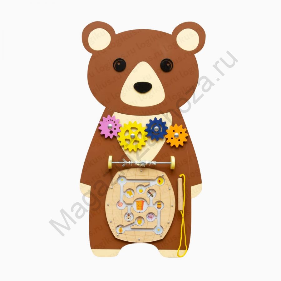 Бизиборд "Мишка"