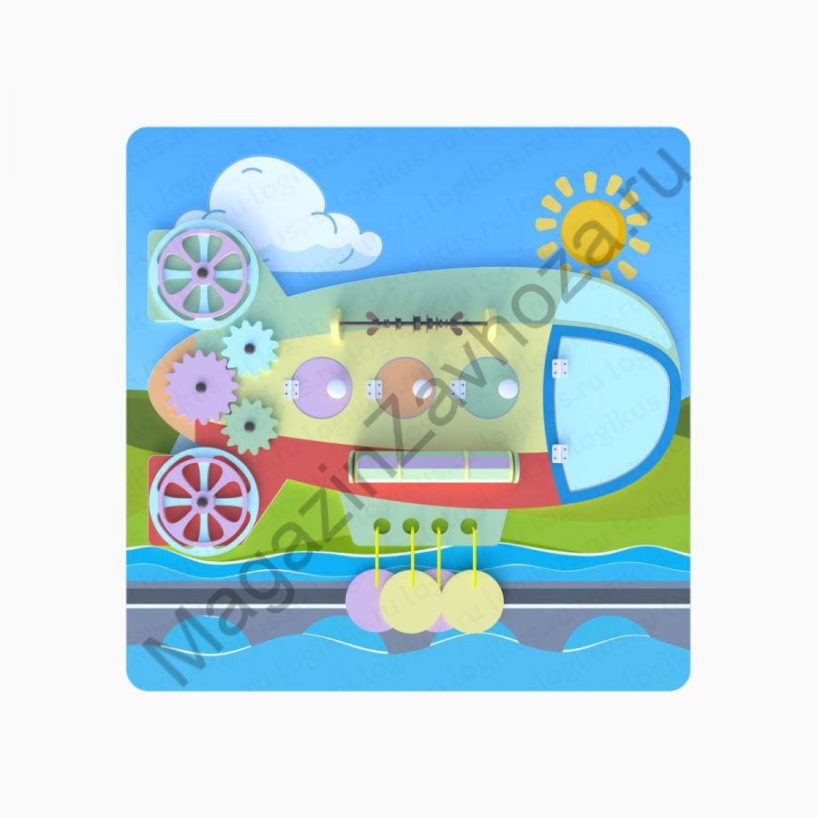 Развивающая панель "Транспорт-1"