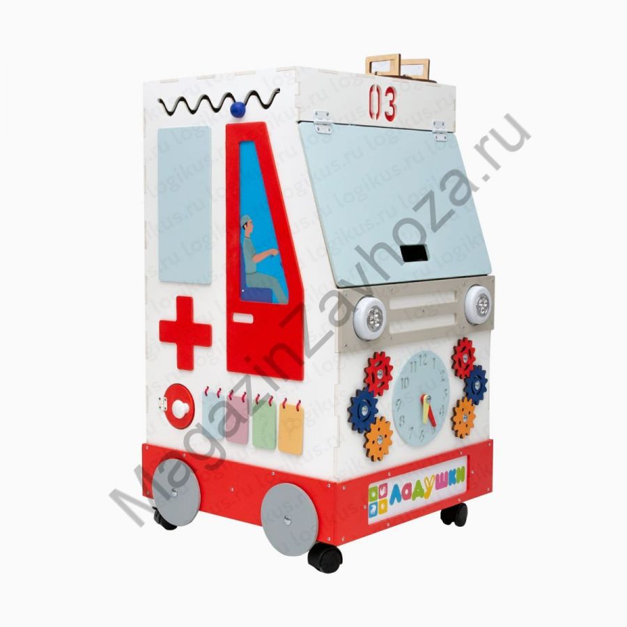 Бизиборд "Бизикар: скорая помощь"