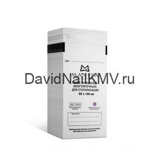 MANITA PROFESSIONAL Пакет бумажный БЕЛЫЙ для стерилизации 60*100 (100шт в уп.)