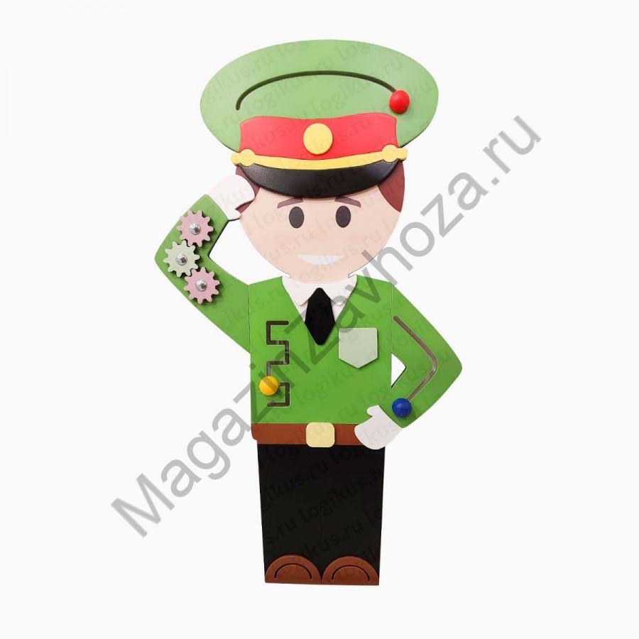 Бизиборд "Часовой"