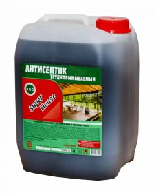 Антисептик Трудновымываемый Super Hause БС-77 20л от Биопоражений / Супер Хаус