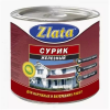 Краска Zlata МА 0.7кг Сурик Железный, Масляная для Окраски Деревянных, Металлических и Бетонных Поверхностей / Злата