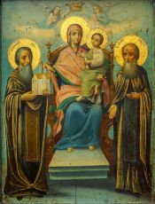 Экономисса икона (рукописная)