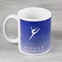 Кружка керамическая "Russian gymnastics", 320 мл