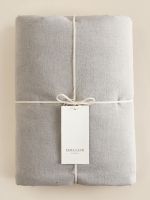 Пододеяльник SL Home Linen collection 150*220 см , цв.серый, лён30%/хлопок70%