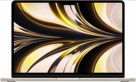 Apple Macbook Air MLY13 [13.6" 2560 X 1664 8 Гб 256 Гб Apple M2 / 3.5 Ггц] Starlight EN Клавиатура