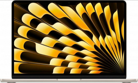 Apple Macbook Air MRXU3 [13.6" 2560 X 1664 8 Гб 512 Гб Apple M3 / 4 Ггц] Starlight EN Клавиатура