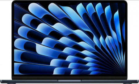 Apple Macbook Air MRXW3 [13.6" 2560 X 1664 8 Гб 512 Гб Apple M3 / 4 Ггц] Midnight EN Клавиатура