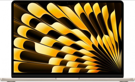 Apple Macbook Air MXCU3 [13.6" 2560 X 1664 16 Гб 512 Гб Apple M3 / 4.05 Ггц] Starlight EN Клавиатура