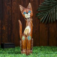 Сувенир дерево "Кошка" 40 см