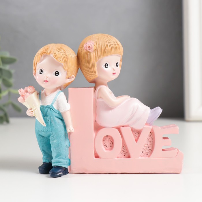 Фигурка полистоун «Невинная любовь», 3?12.3?10 см
