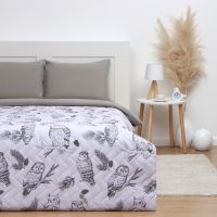 Покрывало LoveLife 1,5 сп Owls 150*210±5см, микрофайбер, 100% п/э