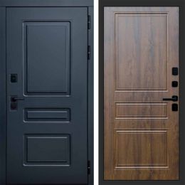 Входная дверь Termo-door Аляска Графит с терморазрывом - Классика Дуб