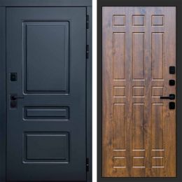 Входная дверь Termo-door Аляска Графит с терморазрывом - Спарта Дуб