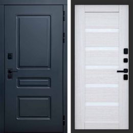 Входная дверь Termo-door Аляска Графит с терморазрывом - Царга Лиственница