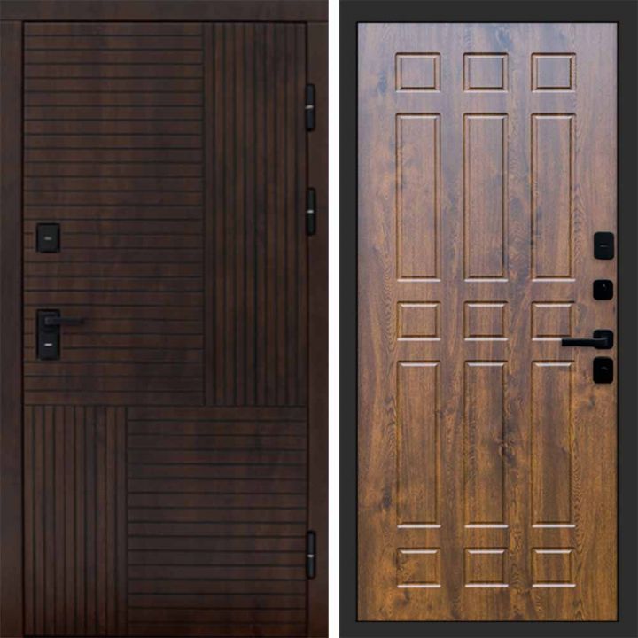 Входная дверь Termo-door Премиум винорит Веста Дуб с терморазрывом - Спарта Дуб