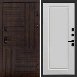 Входная дверь Termo-door Премиум винорит Веста Дуб с терморазрывом - Гранд Белый софт