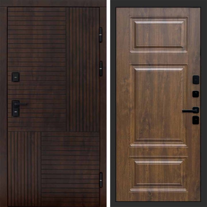 Входная дверь Termo-door Премиум винорит Веста Дуб с терморазрывом - Лион Дуб