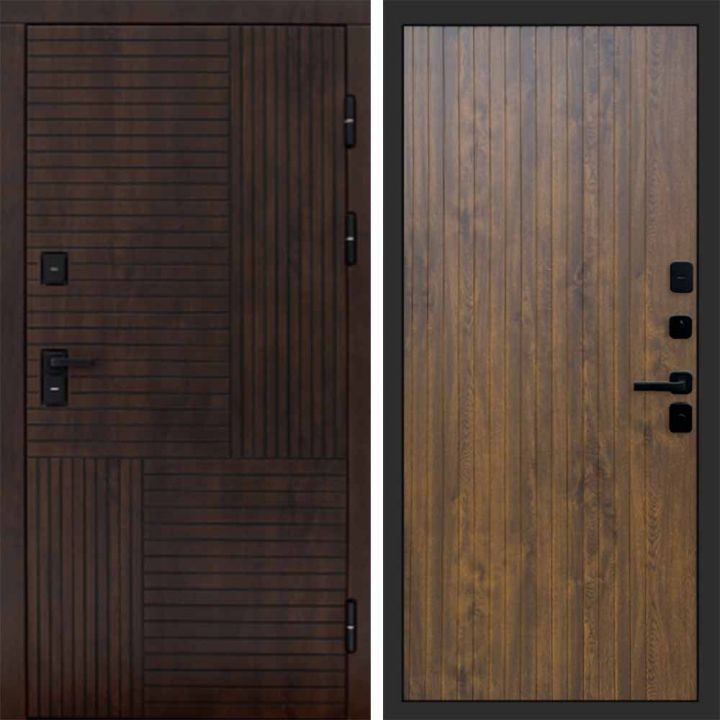 Входная дверь Termo-door Премиум винорит Веста Дуб с терморазрывом - FLAT Дуб