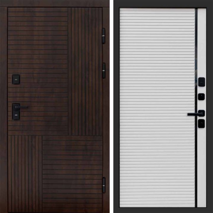 Входная дверь Termo-door Премиум винорит Веста Дуб с терморазрывом - Porte white