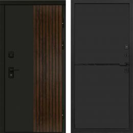 Входная дверь Termo-door Премиум винорит Форт Дуб с терморазрывом - Нео Black