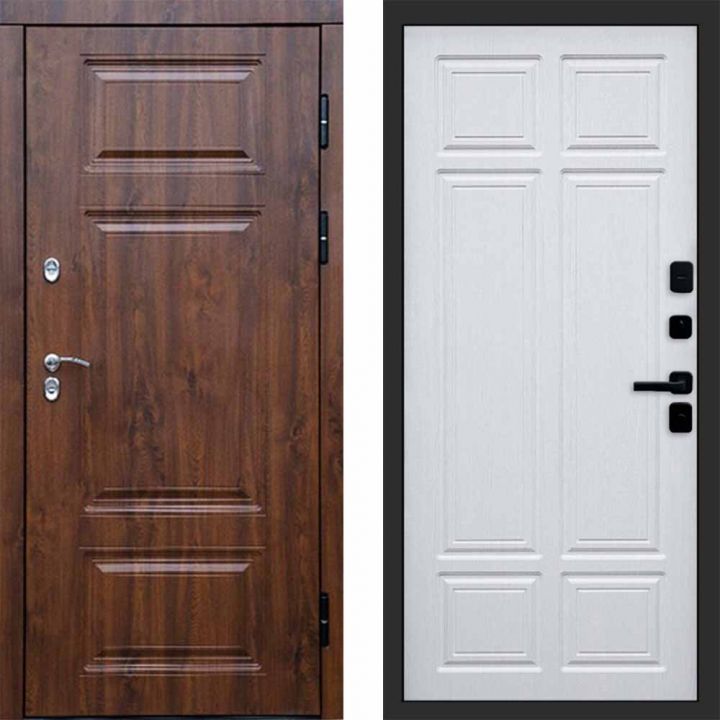 Входная дверь Termo-door Премиум винорит Дуб с терморазрывом - Лиственница премиум