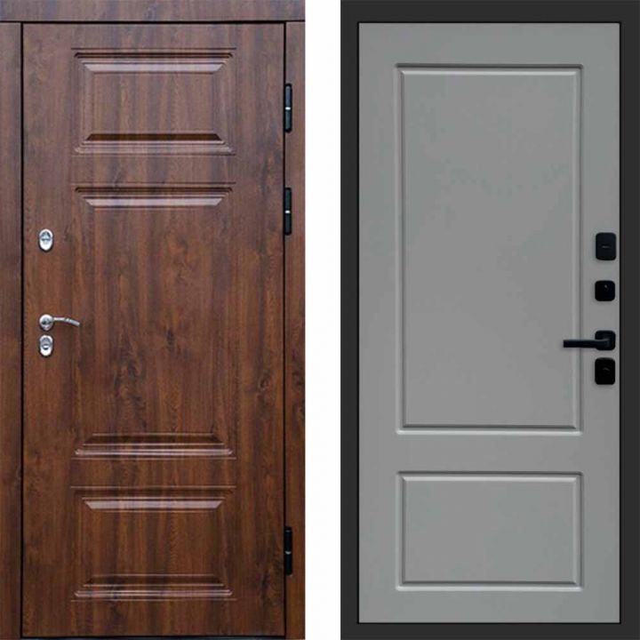 Входная дверь Termo-door Премиум винорит Дуб с терморазрывом - Марсель Грей софт