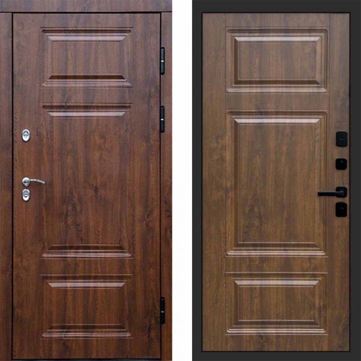 Входная дверь Termo-door Премиум винорит Дуб с терморазрывом - Лион Дуб