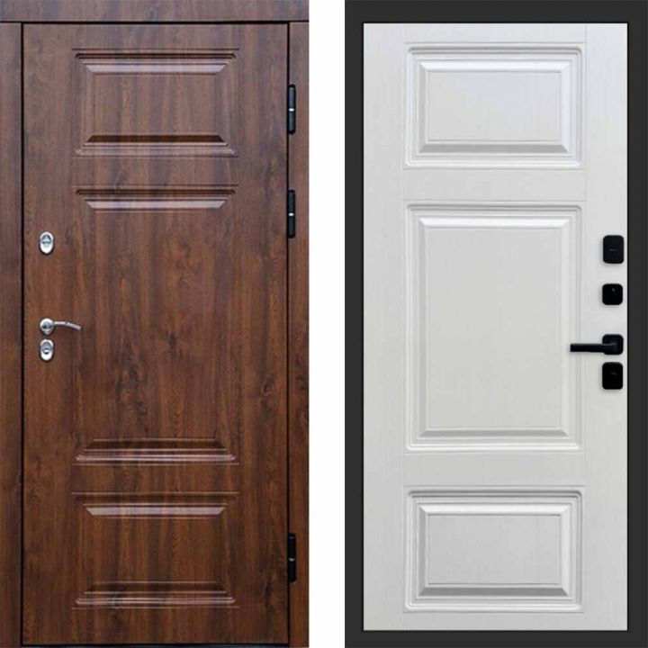 Входная дверь Termo-door Премиум винорит Дуб с терморазрывом - Лион Лиственница