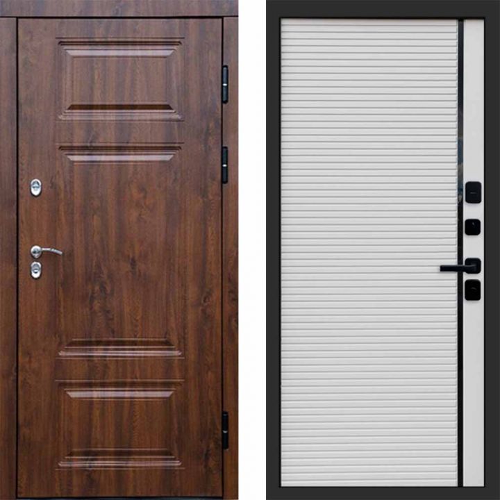 Входная дверь Termo-door Премиум винорит Дуб с терморазрывом - Porte white