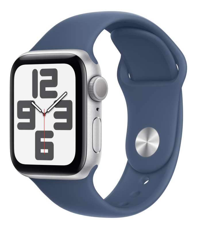 Apple watch SE2 40 (2024) Silver Al. Blue Cloud M/L (MXED3)