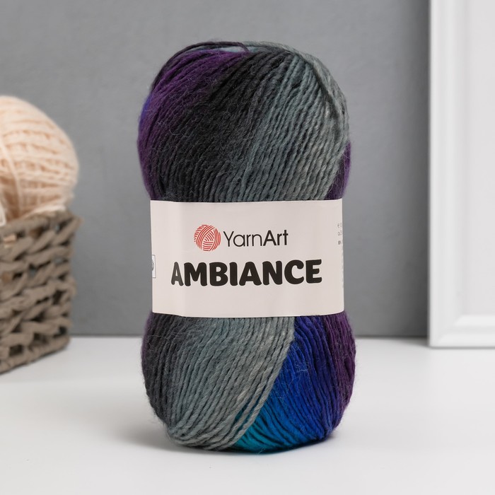 Пряжа для вязания спицами, крючком YarnArt, Ambiance, 80% акрил, 20% шерсть, 250 м/100 г, (158)