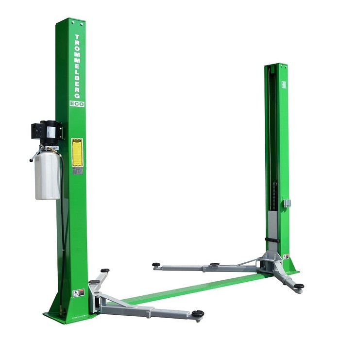 Trommelberg ECO1140 Подъёмник двухстоечный на 4т с нижней синхронизацией (380В)