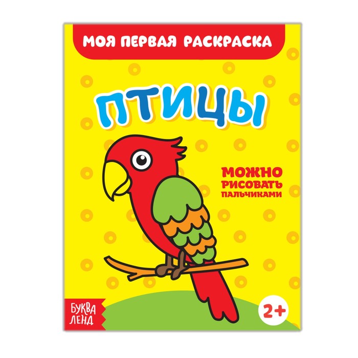 Раскраска «Птицы», 16 стр.
