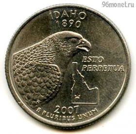 США 25 центов 2007 D Айдахо