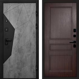 Входная дверь Termo-door Авангард Бетон - Класскика Венге