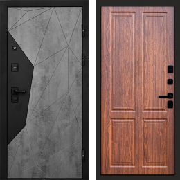 Входная дверь Termo-door Авангард Бетон - Орех стандарт