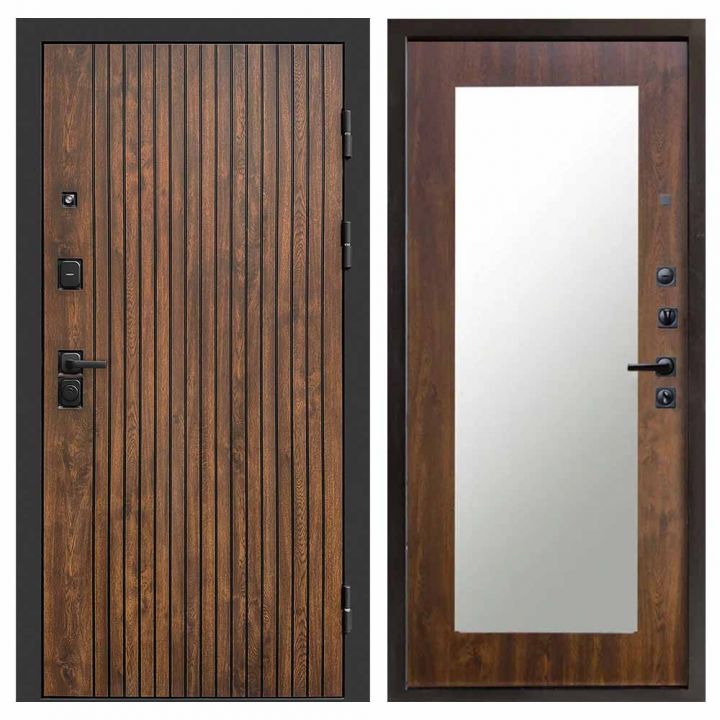 Входная дверь Termo-door Твист Дуб style - Зеркало триумф Дуб