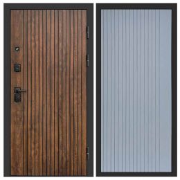 Входная дверь Termo-door Твист Дуб style - FLAT Грей софт