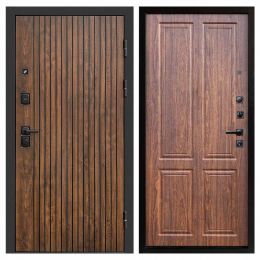 Входная дверь Termo-door Твист Дуб style - Орех стандарт