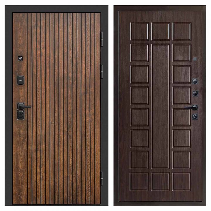 Входная дверь Termo-door Твист Дуб style - Престиж Венге