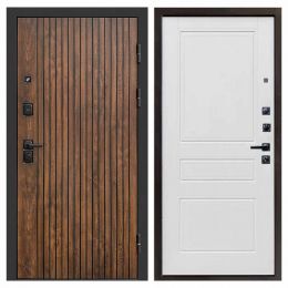 Входная дверь Termo-door Твист Дуб style - Классика Белое дерево