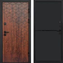 Входная дверь Termo-door Спейс Дуб патина - Нео Black