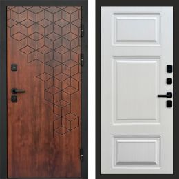 Входная дверь Termo-door Спейс Дуб патина - Лион Лиственница