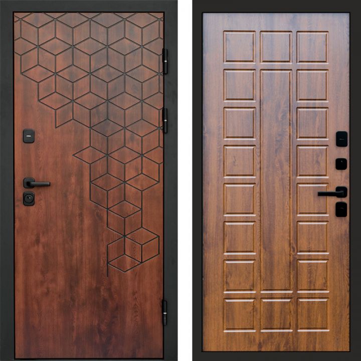 Входная дверь Termo-door Спейс Дуб патина - Престиж Дуб