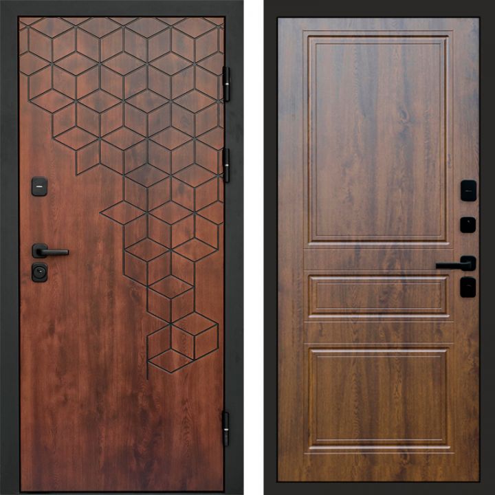 Входная дверь Termo-door Спейс Дуб патина - Классика Дуб