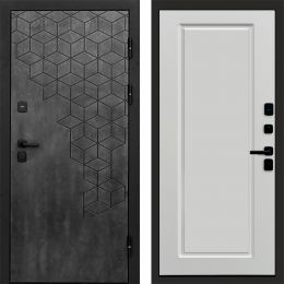 Входная дверь Termo-door Спейс Бетон патина - Гранд Белый софт