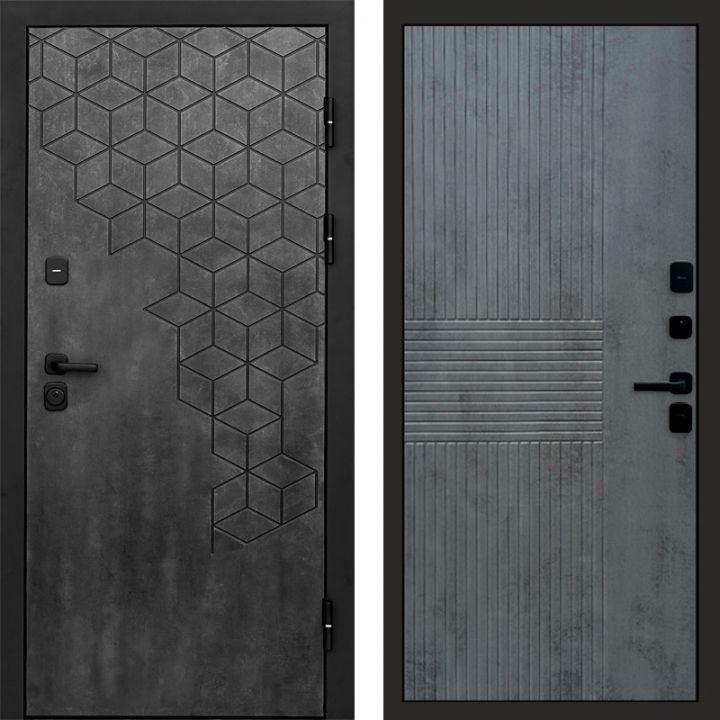 Входная дверь Termo-door Спейс Бетон патина - Мастино Бетон темный