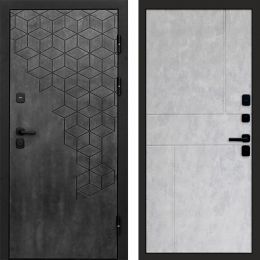 Входная дверь Termo-door Спейс Бетон патина - Горизонт Бетон светлый